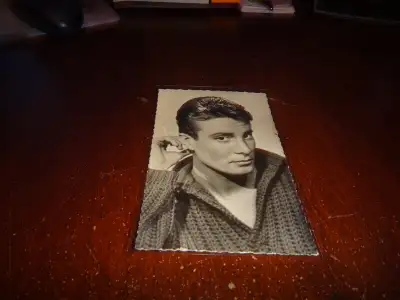 Gil Vidal Vintage Pop Music Star Card from Sweden postcard 3.5 x, View more