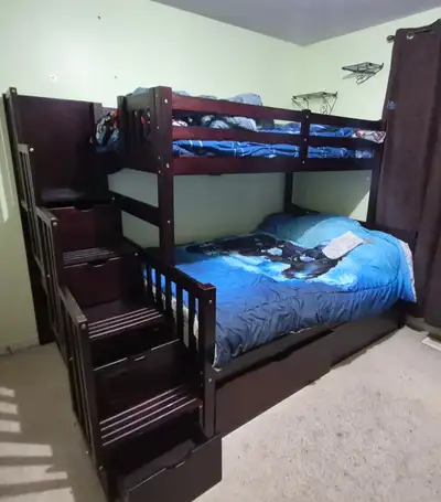 Twin Over Full Bunk Bed, View more