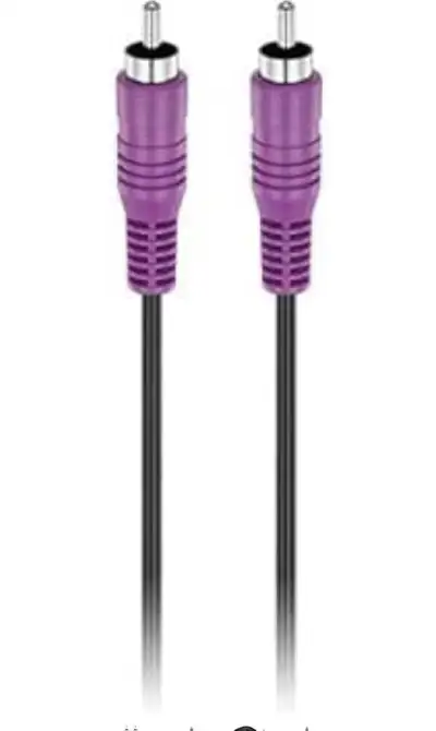 15' Subwoofer Cable $5, View more