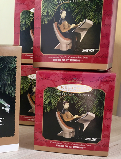 Hallmark Keepsake Ornament Star Trek Next Generation "Cmdr Data", View more