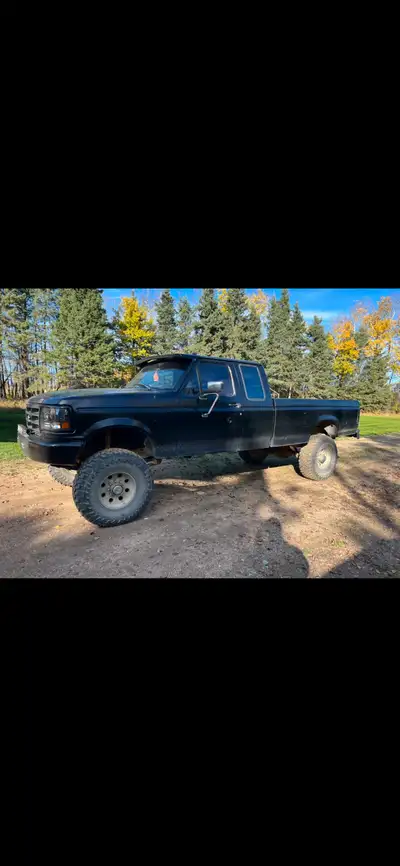 Looking to part with my project it’s a 1996 F250 7.3L turbo diesel with a 6” lift. reason for sellin...