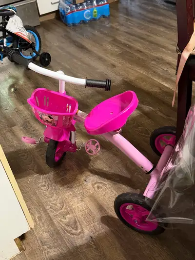 2 brand new kids bikes, View more