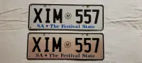 Australia license plates 