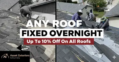 10% Off On All Roofs + Free Estimate & More, View more