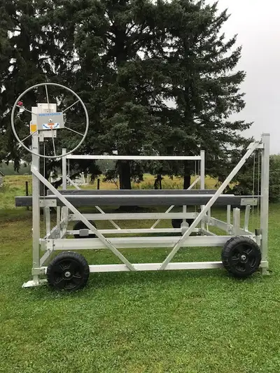 New 5000lb Porta-Dock Lift 15 year warranty We have Shallow Water Lifts, Bunks, Guides, Wheels and C...