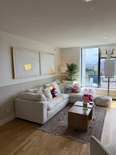 Modern, fully furnished 1-bedroom condo (614 sq. ft.) in a beautiful high-rise building, located in...