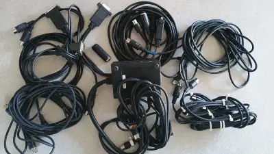 Assorted Midi Cables and Connectors, View more