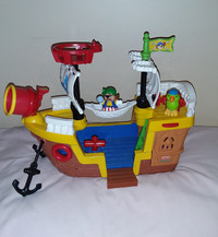 Fisher Price Little People Pirate Ship Playset 2005 Vintage