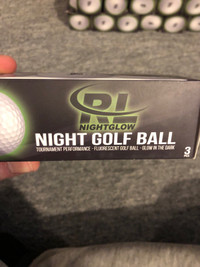 Balle de golf fluorescent 