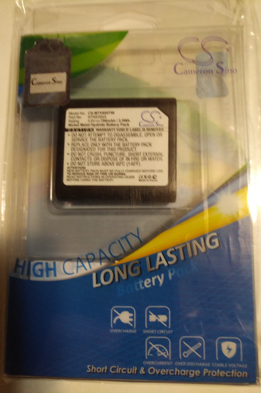 NEW Battery  Motorola Talkabout T6000, T6200, T6210 3.6V, 700mAh in General Electronics in Mississauga / Peel Region