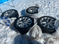 Winter Tires. Original Chrysler 200c 17 inch Alloy Rims