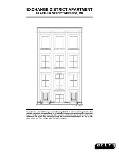 Modern Townhouse in Historic Building