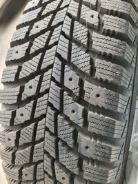 Winter Tires on Rims - 15"