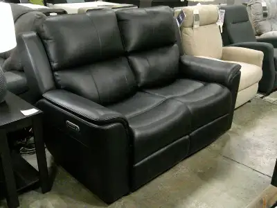 Apollo Top Grain Leather 3 POWER loveseat, 2 left, Super Comfy, View more