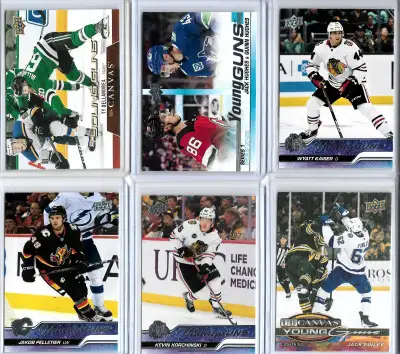 20 cartes hockey Young Guns et Young Guns Canvas, View more