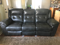 Beautiful Leather Recliner Sofa
