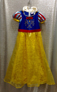 Disney Snow White Dress - Size Girls Medium 7 - 8