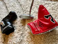 Titleist Scotty Cameron Red X RH Golf Putter w/ 2 Headcovers…