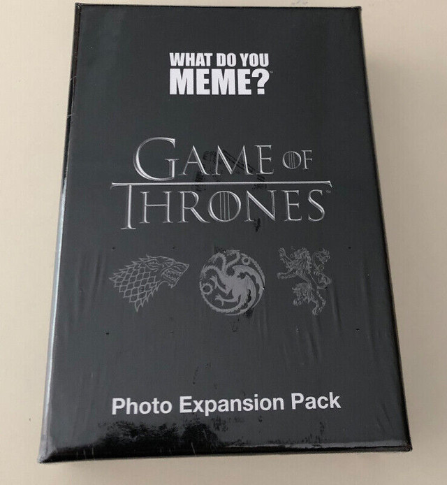 What Do You Meme? Game of Thrones Photo Expansion Pack 2018 New in Toys & Games in Mississauga / Peel Region