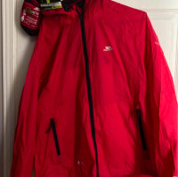 Women’s New Trespass Spring Packable Rain Shell Jacket.