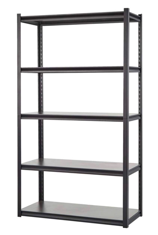 New!Mastercraft Adjustable 5-Shelf Steel Metal Wood Storage Rack in Storage & Organization in Stratford - Image 2