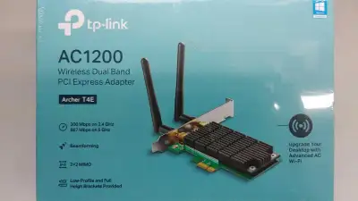 TpLink Ac1200 Wereless Dual Band PCI Exp, View more