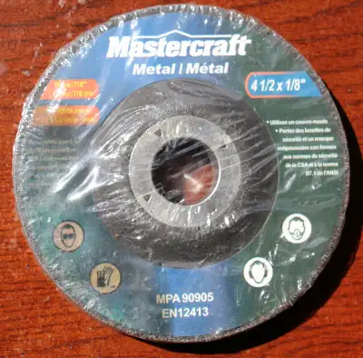 New – 5 Pack of Cutting/Grinding Wheel for Metal/Steel, View more