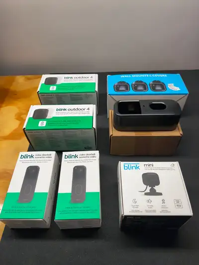 Cameras et sonnettes Blink neuf, View more