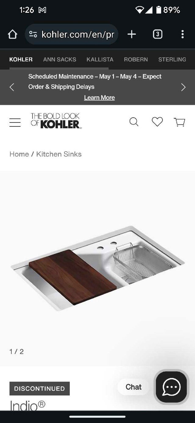 Kitchen sink in Plumbing, Sinks, Toilets & Showers in Hamilton