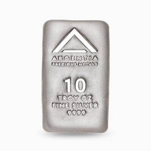 Bar en argent/silver 10 oz argentia cast .9999 dans Art et objets de collection  à Ville de Montréal - Image 2