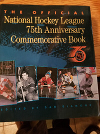 NHL 75th Anniversary Commemorative Book