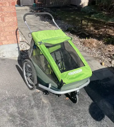 Croozer kid for 2 stroller $260 ( w/ attachments), View more