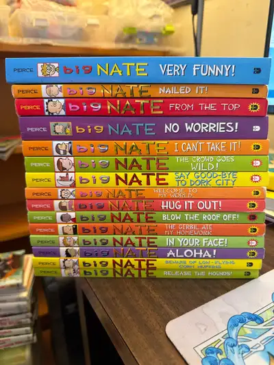 Big Nate books 15+4, View more