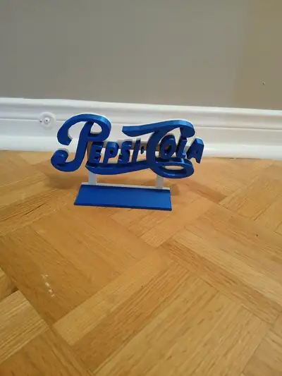 4" x 7 " hard plastic PEPSI COLA SIGN - like new, View more