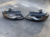 2009-2011 Audi A4 Headlights Left and Right