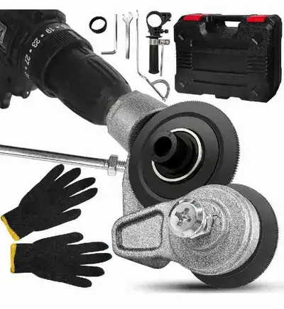 Upgraded Metal Sheet Cutter, Electric Drill Plate Cutter, Metal , View more