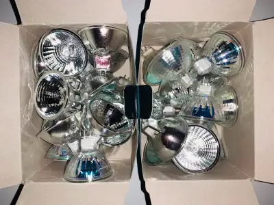 35X GE GENERAL ELECTRIC-HALOGEN BULBS 50W 12V (NEW) (C029), View more