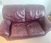 leather used couch
