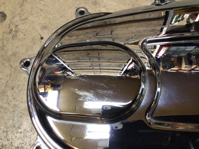 Harley chrome primary cover  in Other in Dartmouth - Image 2