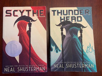 "Scythe" and "Thunderhead" by Neal Shusterman