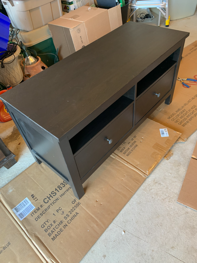 ikea hemnes TV table + 2 drawers, View more