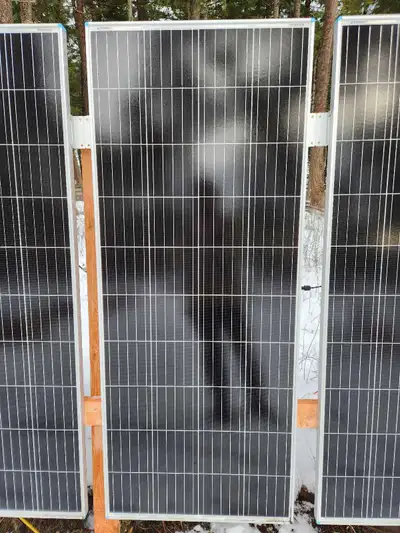5 years old. Replaced with bigger panels. $180 each. Westbridge BC
