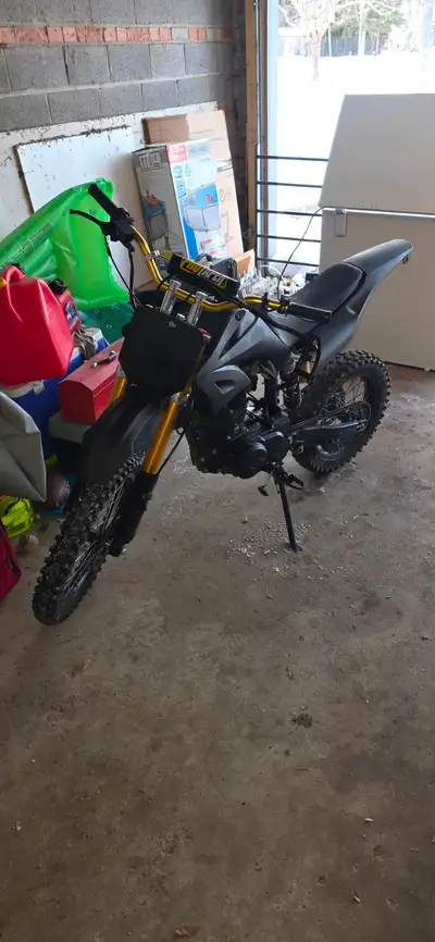 Hardly rode it, less than 80kms around the neighborhood ten twenty times if that. Leaving country or...