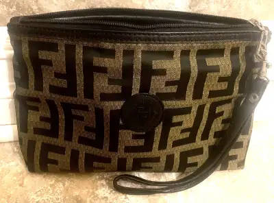 FENDI ZUCCA Cosmetic Pouch Bag / Case, View more