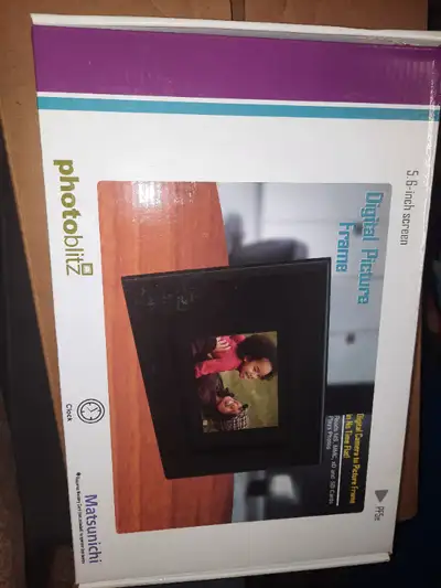 5.6" Digital Picture Frame BNIB, View more