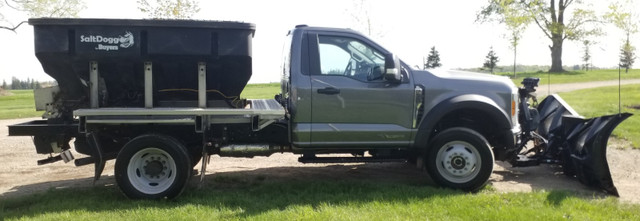 2023 FORD F-550 XL Diesel 4x4 c/w Plow & Salter RETIREMENT SALE in Cars & Trucks in Kitchener / Waterloo - Image 4