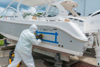 Boat Repairs - Fibreglass/Gelcoat repair