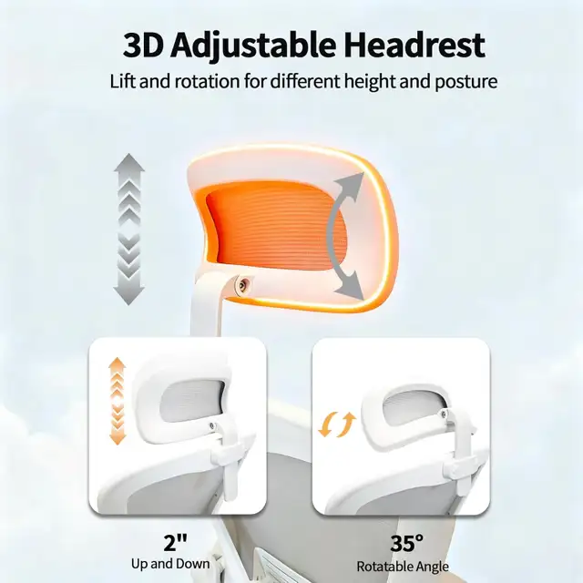 Ergonomic chair T901 in Chairs & Recliners in Markham / York Region - Image 7