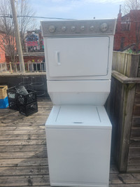 Whirlpool 2 in 1 washer and GAS dryer for sale 