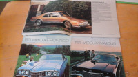 vintage auto sales brochures
